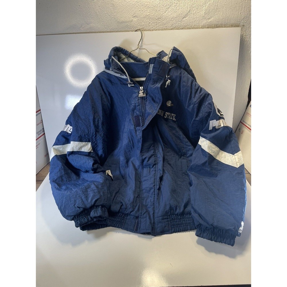 Vintage Penn State Nittany Lions Starter Jacket 1990s Men’s XL Blue